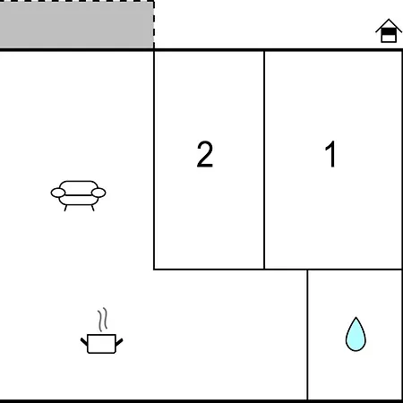 2 Bedroom Cozy In * Bagheria