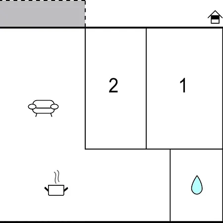 2 Bedroom Cozy In * Bagheria